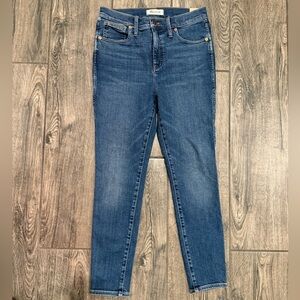 Madewell 10” High Rise Skinny Jeans w/ Magic Pockets